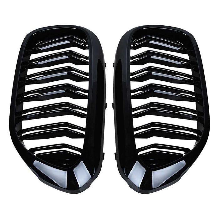 Set 2 grile negre BMW Seria 5 G30 G31 2016 - 2020 negru lucios