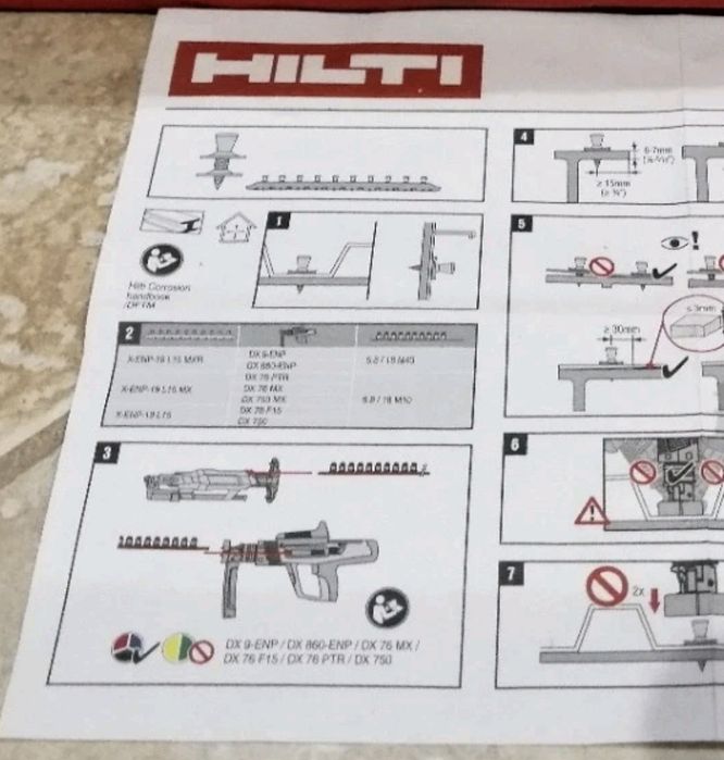 Хилти Hilti Пирон за ламарина X-ENP-19 L15MX #283507 DX76 DX9