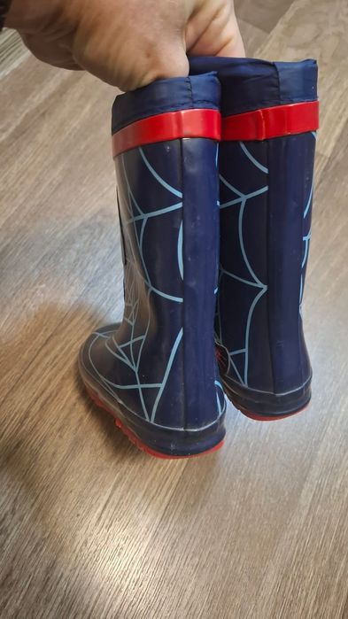 Резиновые сапожки Человек паук.