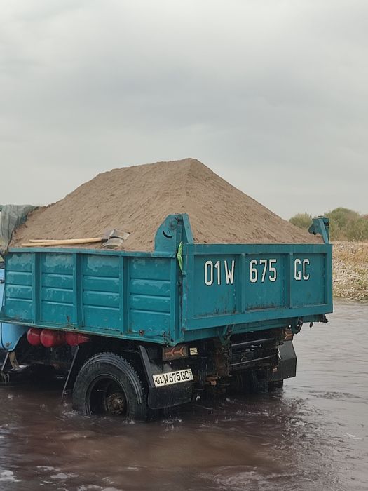 Песок кум клинец шебен кампот 70/30 доставка