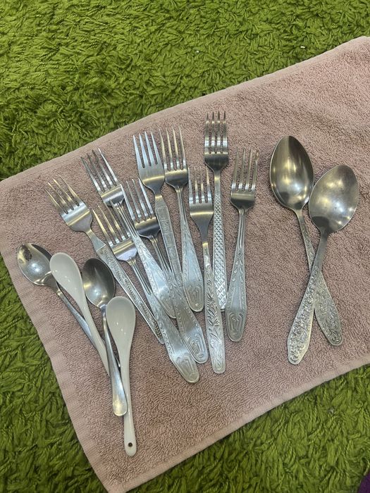 Ложки и вилки 4000тг