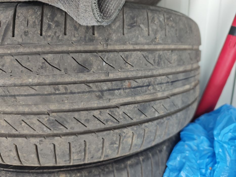 Set roti complete,jante OEM VW Chicago,anvelope Continental 235/45/18