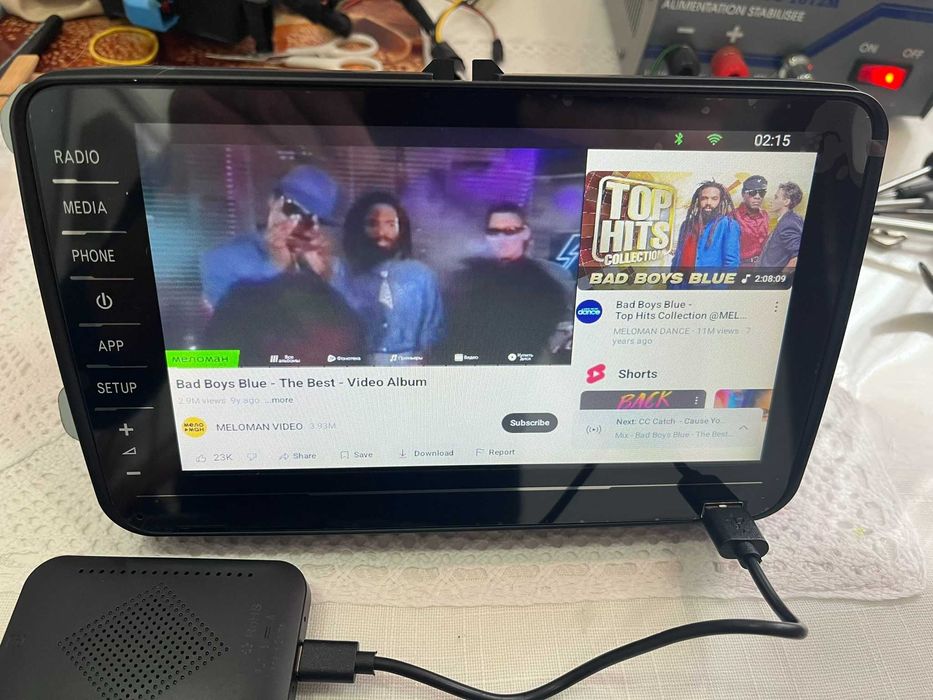 RCD 580 VW - model MIB2, RNS 510