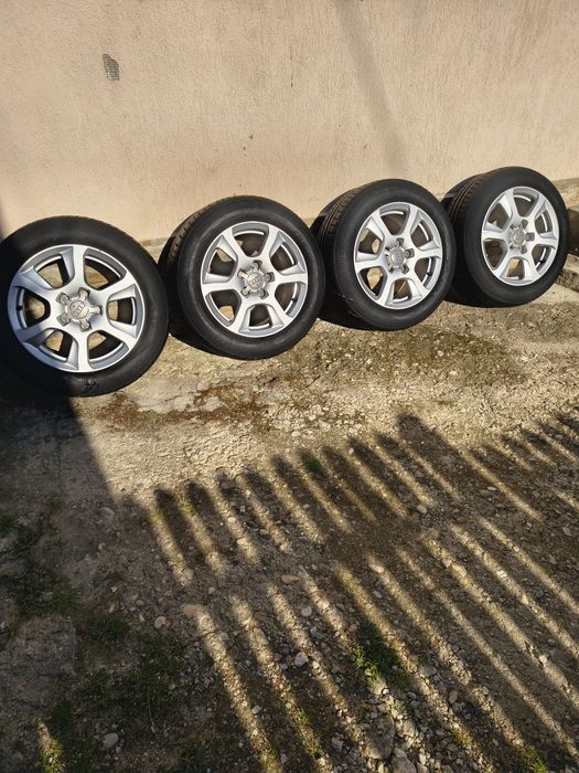 Jante +anvelope  205/60/R16 audi A4