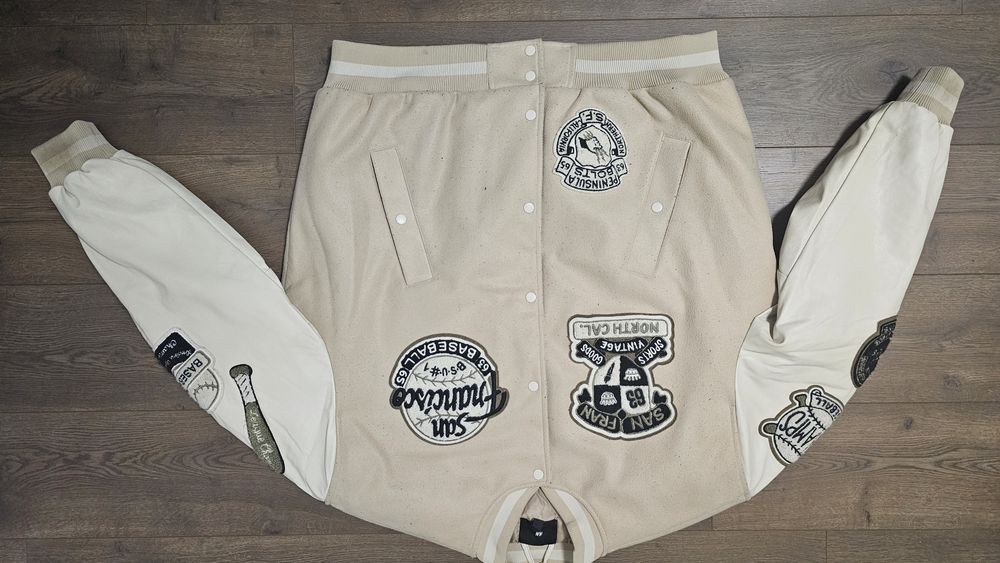 Яке Бомбър, Бейзболно, baseball jacket