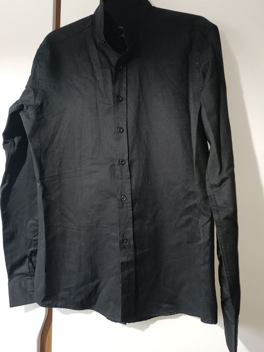 Черна мъжка риза