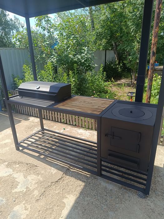 Мангал барбекю 2в1 на заказ