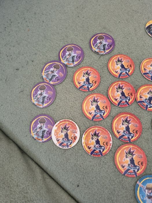 Ретро Колекция Yu-Gi-Oh! и Pokémon Tazos (2002-2006) – Matutano/Чипс
