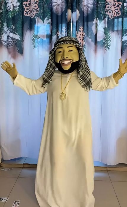 Аниматоры Шейх и Восточная красавица