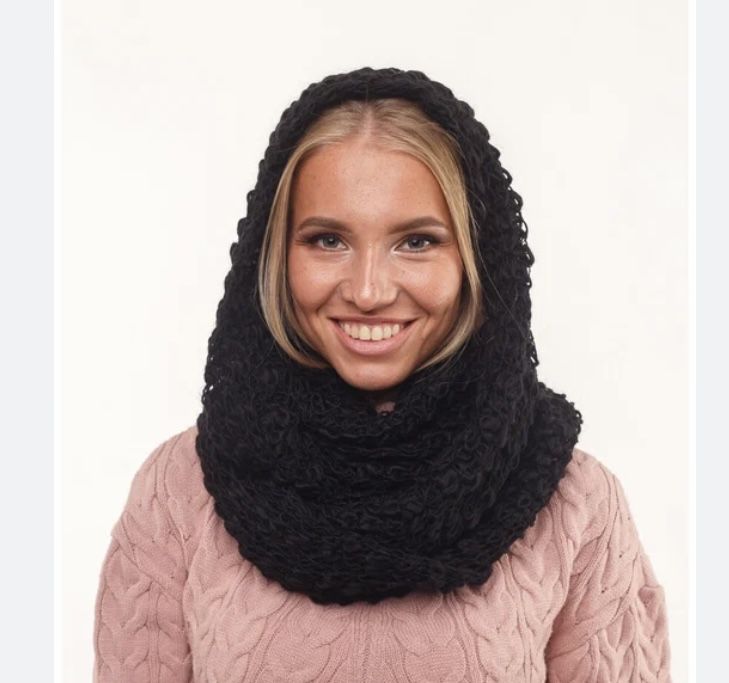 Капор (шапка+шарф)