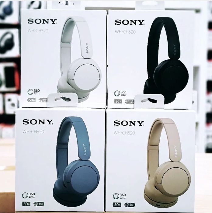 Sony WH-CH520 Оригинал Беспроводные Наушники/Гарнитура
