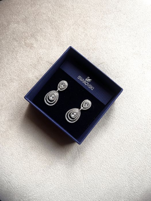 Swarovski комплект колие - пръстен - обеци