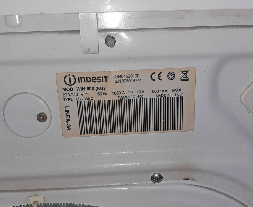 Пералня indesit WIN 600