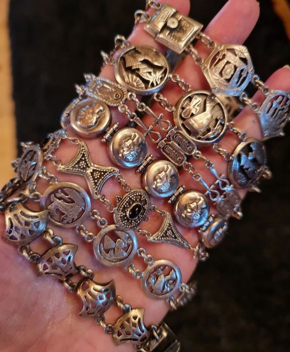 Сребърни пръстени,обеци,синджири