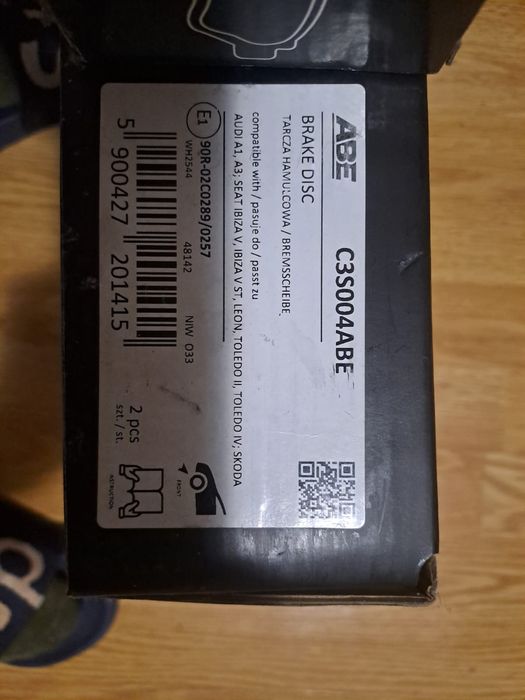 Plăcute spate fata discuri fata golf 4