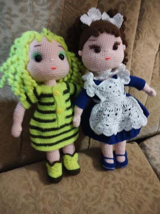 Плетени сладурски кукли