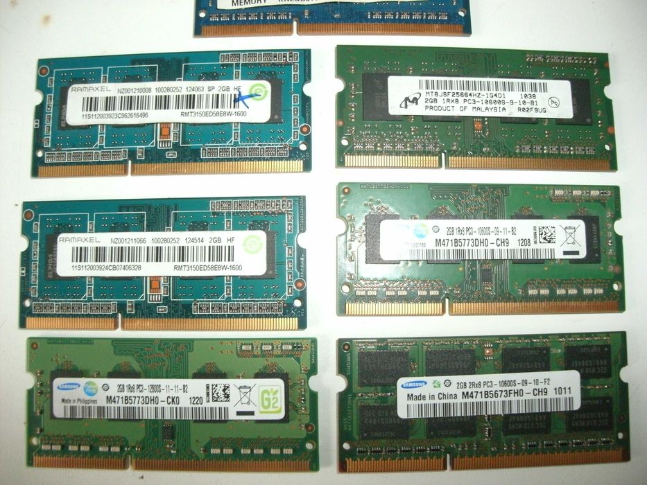 So-dimm DDR3 для ноутбука 2гб