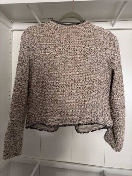 Jacheta boucle Zara