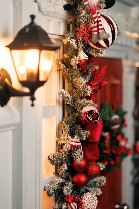 Коледна декорация –  фотокът