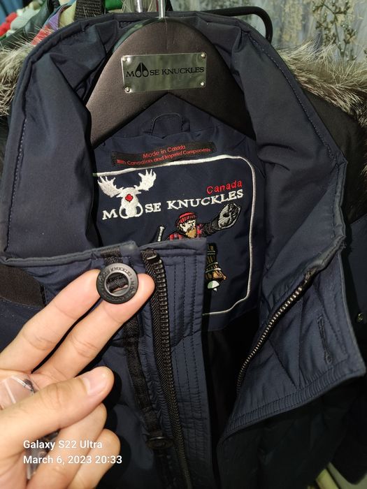 Куртка Moose knuckles Канадская