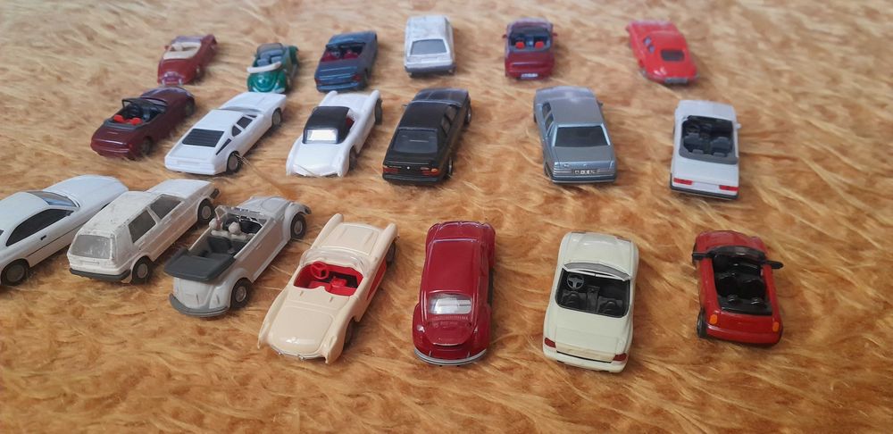Немски и английски колички мащаб 1:87