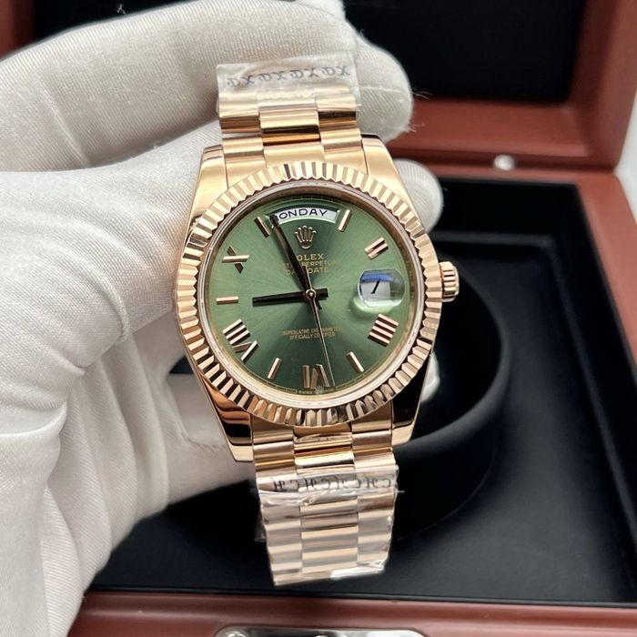 rolex daydate olive dial 40,mm
