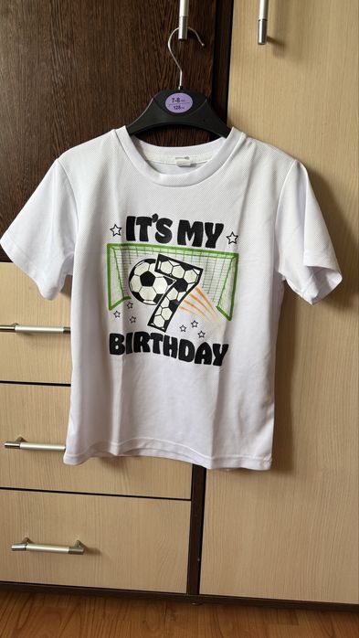 Tricou aniversar fotbal baieti