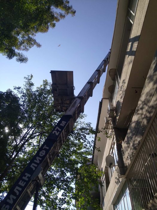 Мобилен хаспел. Строителен асансьор