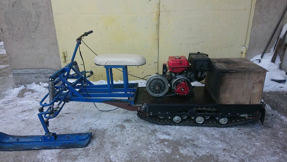 Снегоход мотобуксировщик