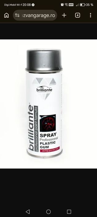 Vopsea cauciucata spray