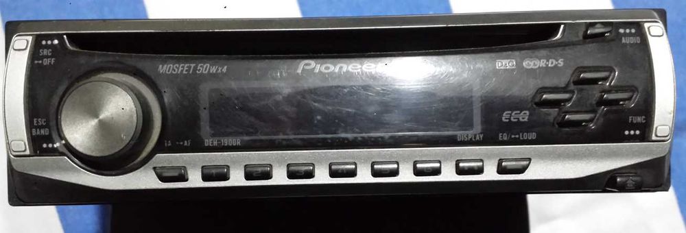 Auto mp3 pioneer 4x50 mosfet+boxe