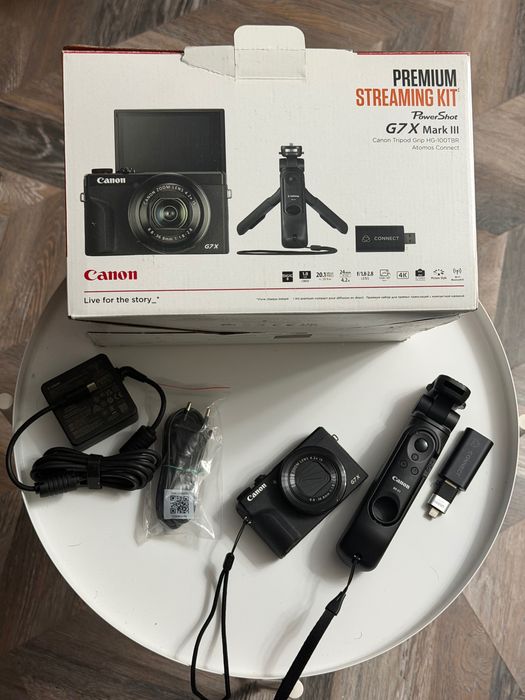 Canon PowerShot G7X Mark III Premium Streaming Kit