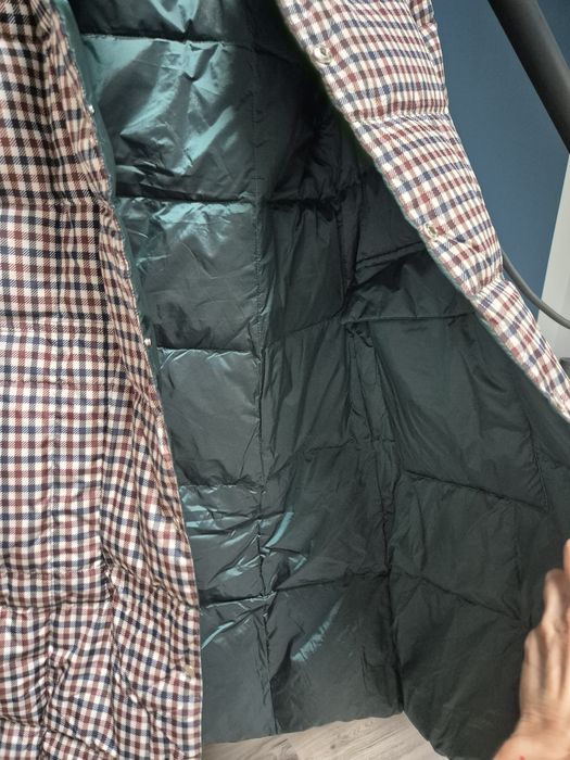 Яке с две лица с естествен пух