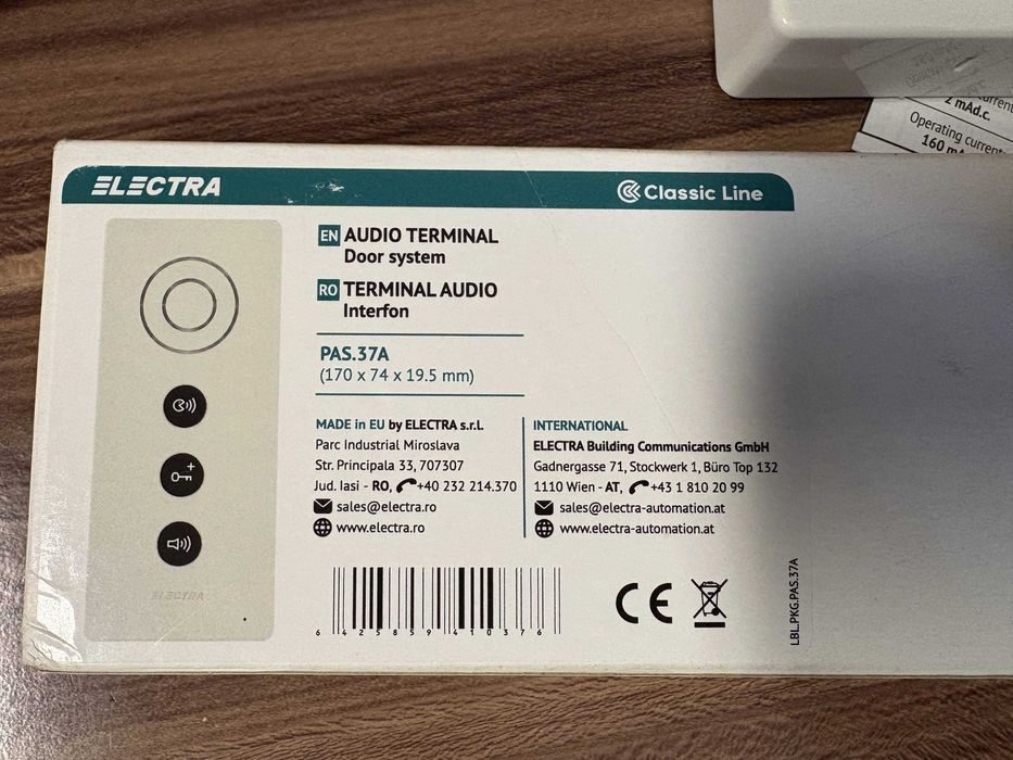 Interfon Electra PAS.37A