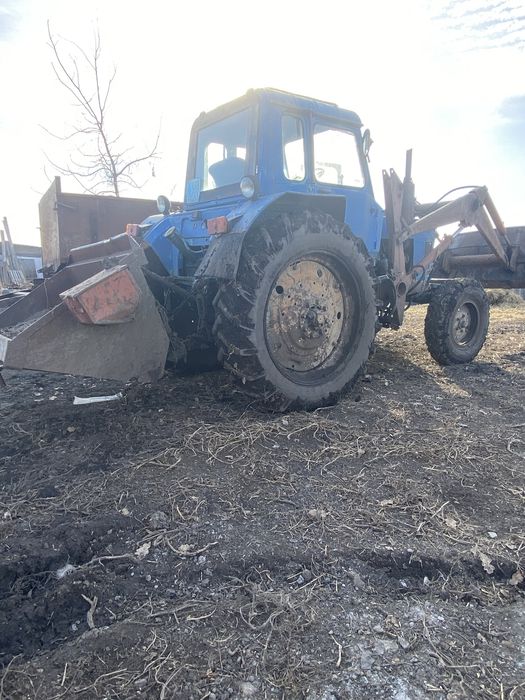 Мтз 80 с куном и стогомет