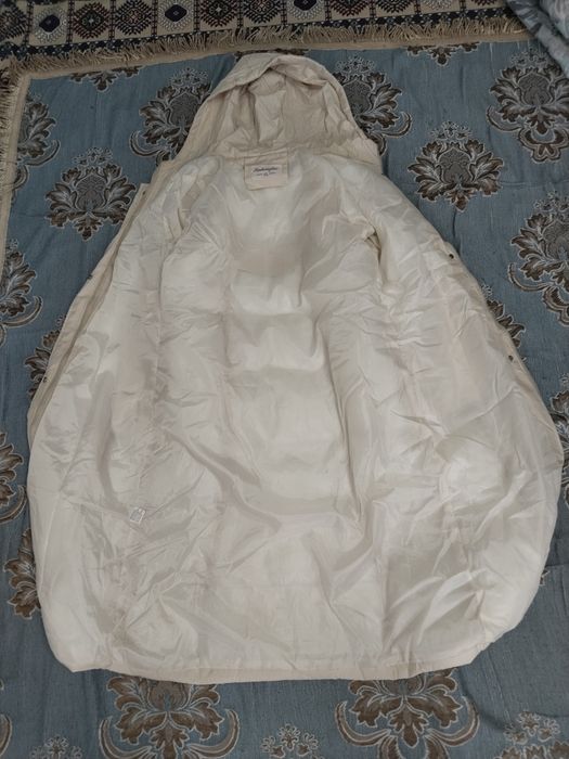 Куртка, белый зимней.