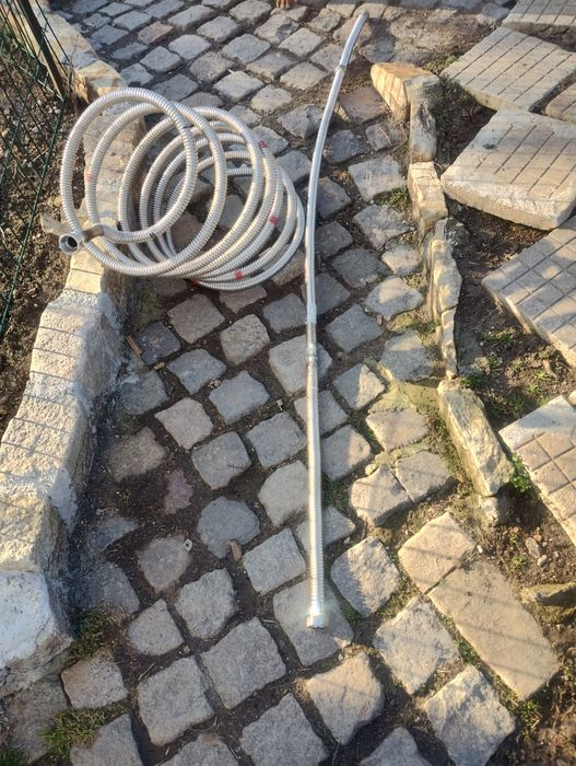 Серпентина от неръждавейка за охладител за  казан 7 м.дълга и  лула