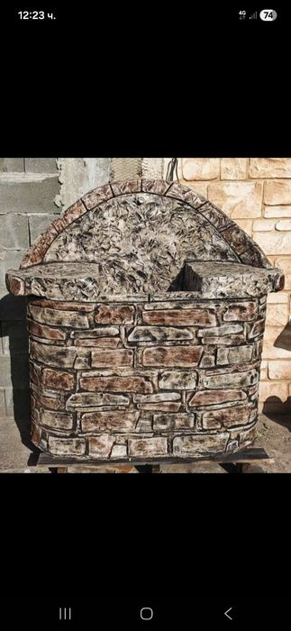 Градинска чешма мивка