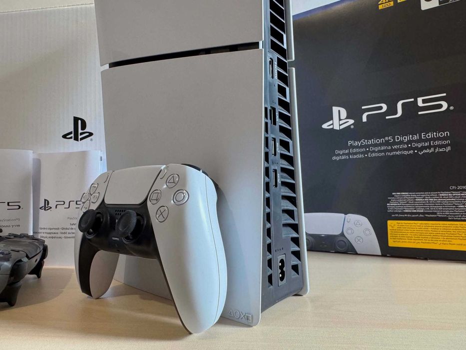 Бартер! Playstation 5 Slim Digital Edition 825GB White (Бял)