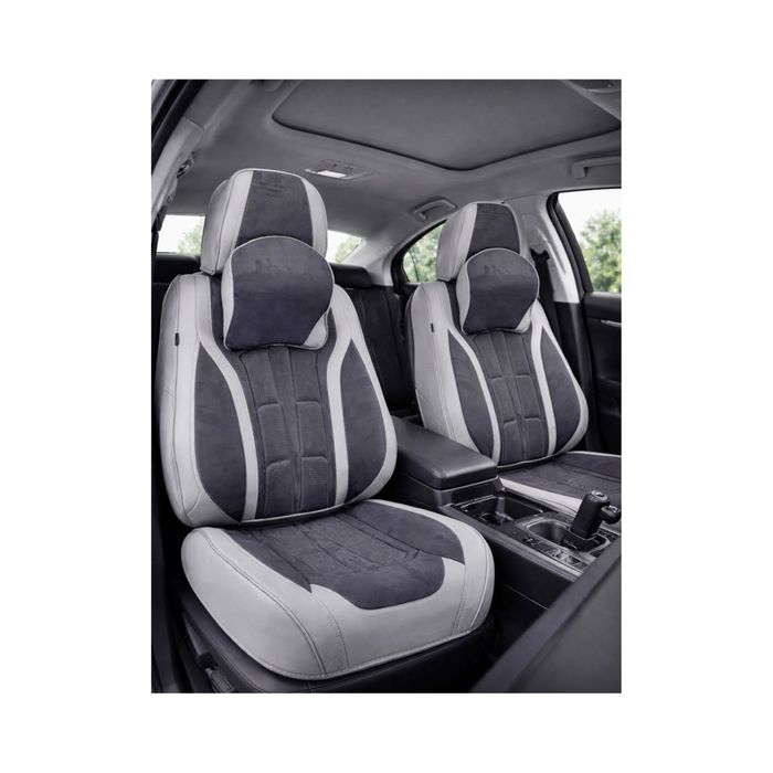 Huse scaune auto universale fractionate 9D PREMIUM FATA SI SPATE