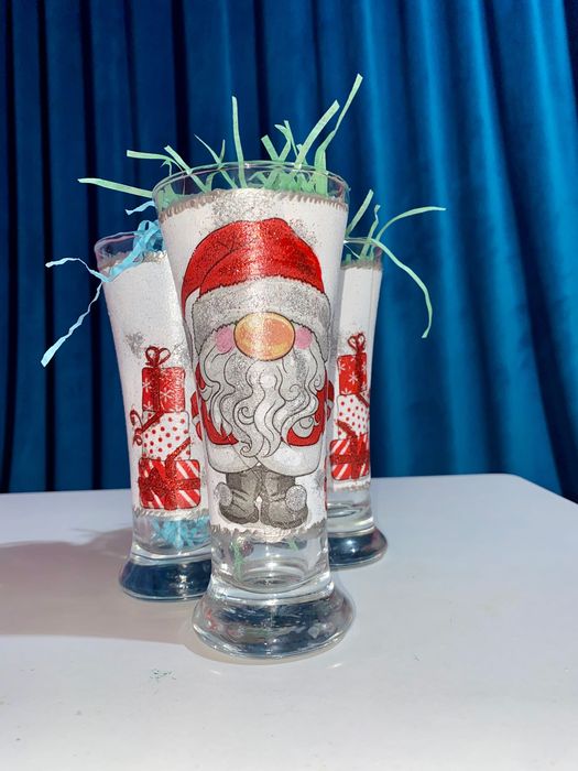 Новогодние фужеры