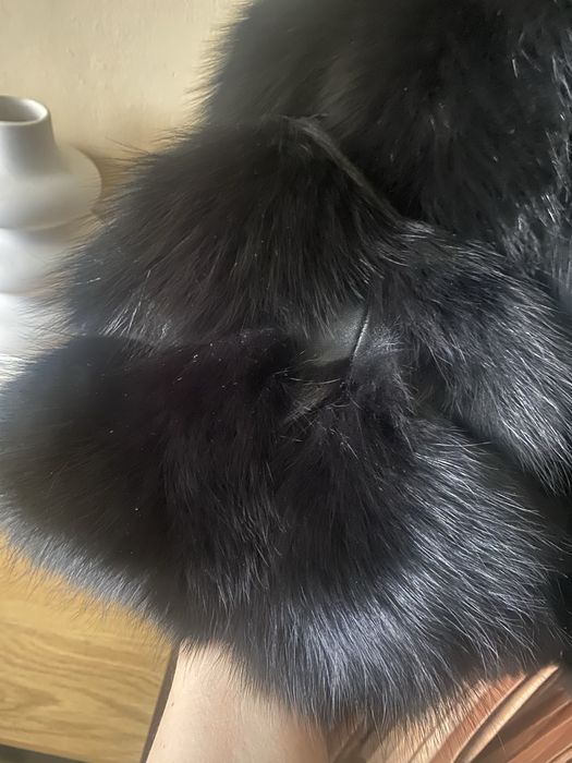 Haina din Blana Naturala de Vulpe – marime L