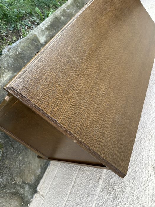 Винтидж скрин от дъб – френски стил Луи XV