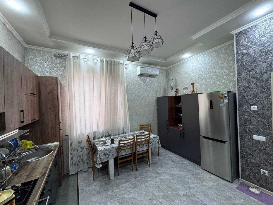 Новый коттедж на ул. Сайрам 1 сотка 3 комнаты, мебель + техника=