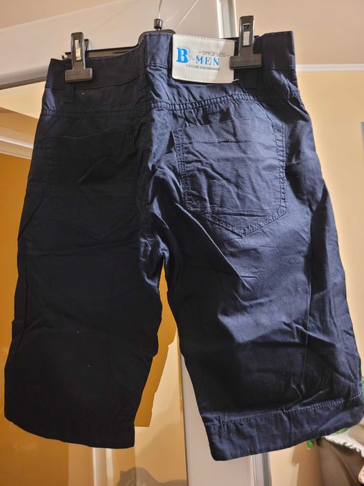 Pantalon scurți Premium Denim, marimea 42, bleumarin