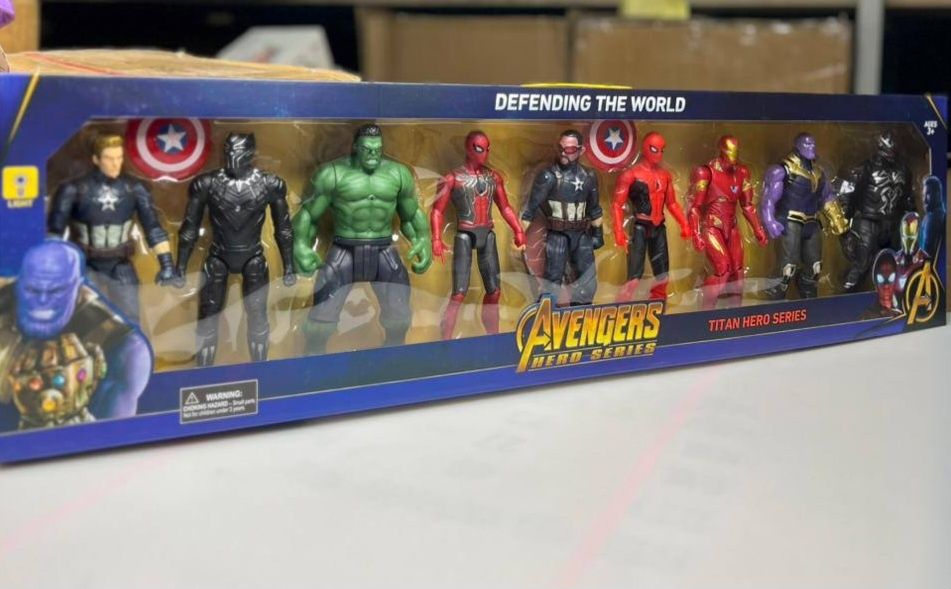 Фигурки Марвел 9 персонажей по низкой цене