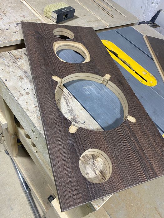 Изготовление короба для динамиков