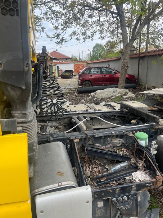 Man tgx на части