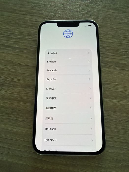 Iphone 13 Pro, Silver, 128, stare foarte buna, vandut in cutie originala Apple cu cablu USB-C