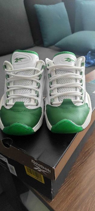 Reebok Question Green Toe